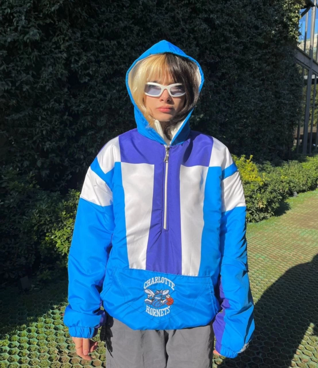 Luviroli Kadın Yarım Fermuarlı İçi Astarlı Mont - Mavi